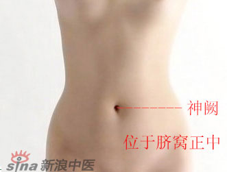 常見病艾灸時怎樣選穴？--神闕穴